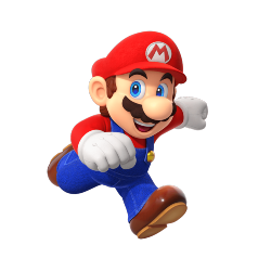Mario running